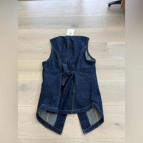 NWT Dissh OLLY Denim Vest INDIGO SZ 10 - Picture 13 of 13